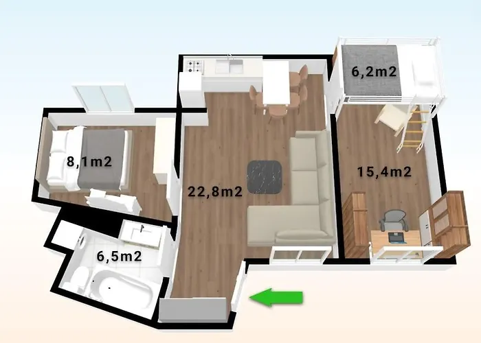 Chrysoprase Apartment